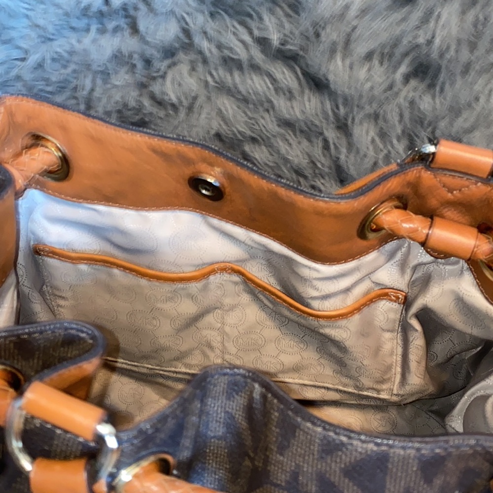 Michael Kors Signature Jet Set Drawstring Bag - image 4